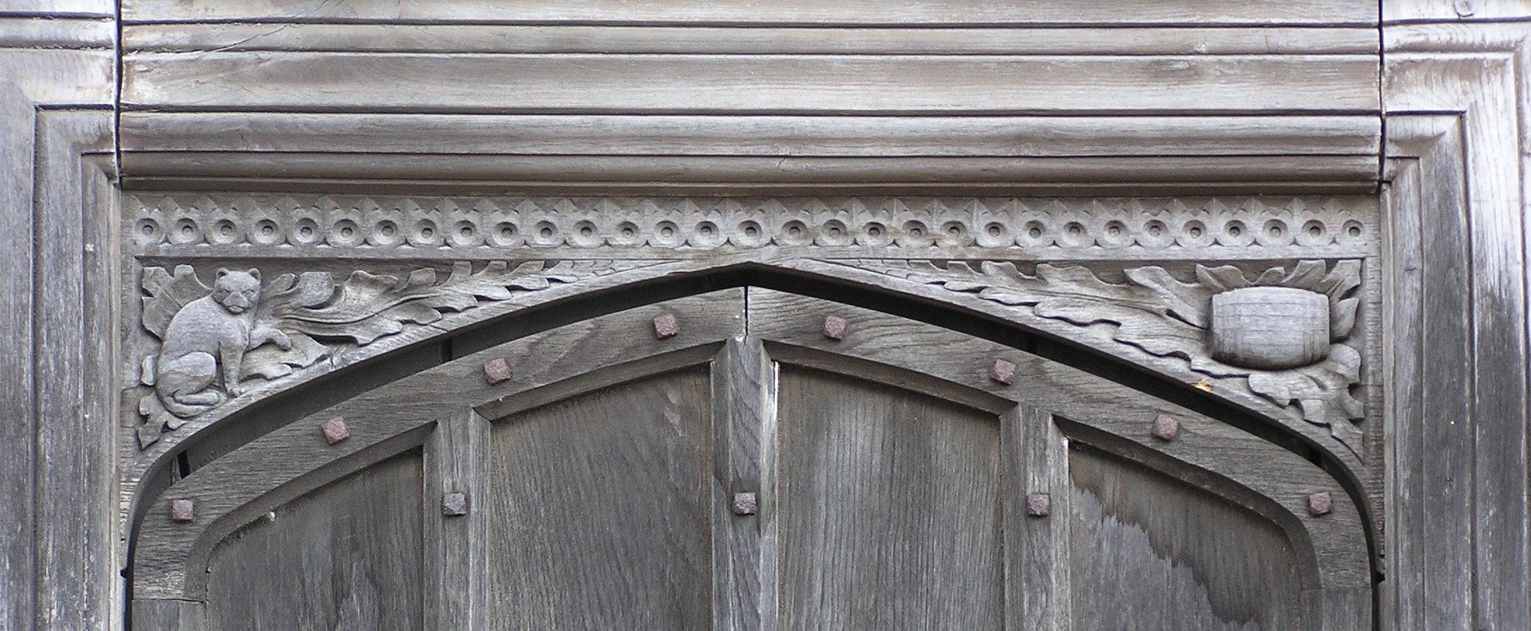 Manor House door detail